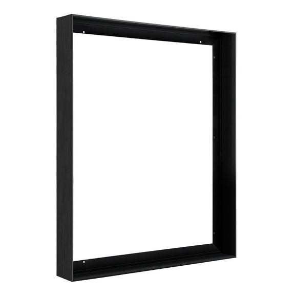 FOLKOR Floating Frame for 24x48 Canvas Paintings, DIY Metal Canvas Frame with 1.5&quot; Deep, Horizontal or Vertical Display, Floater Frame for Canvas Wall Art Home Office Decor (Black)