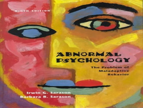 Pre-Owned Abnormal Psychology: The Problem of Maladaptive Behavior ...