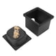 thumbnail image 2 of Enjuagadora de jarra de acero inoxidable sin apertura, fregadero de cocina, lavadora automática de vasos de vidrio para bar de hotel, café, leche, taza de té, negro, pequeño, 2 of 14