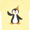 thumbnail image 4 of Inktastic Cute Penguin, Penguin With Party Hat Boys or Girls Baby Bodysuit, 4 of 5