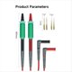 thumbnail image 5 of Cable de Multímetro Súper Conductor 1000V 20A para Sonda de Voltaje de Corriente Digital Punta de Aguja Cable de Prueba Cable de Pluma Herramientas, 5 of 5