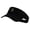 Black, variant on Star US Army Embroidered Cotton Twill Sun Visor - Black OSFM
