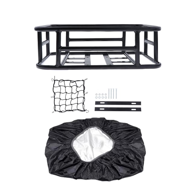 Bike Rear Basket Bike Rear Rack Freight Touring Carrier, Luggage Rack ,Panniers, Style A