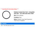 thumbnail image 2 of Radiator Coolant Hose Seal - Compatible with 2007 - 2013 Mercedes-Benz S600 2008 2009 2010 2011 2012, 2 of 2