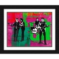 thumbnail image 2 of Stephen Chambers 32x25 Black Ornate Wood Framed With Double Matting Wall Art Titled - Ed Sullivan Beatles 1, 2 of 6