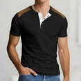 thumbnail image 2 of Men's Slim Fit Shirts Stylish Casual Short Sleeve Easy Care Athletic Top for Everyday Wear, 2 of 6