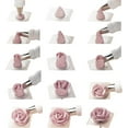 thumbnail image 3 of Rose Piping Tips,Petal Ruffle Decorating Tips Set Flower Pastry Tips Icing Frosting Tips Baking Tools Stainless Steel Cake Decorating Kit for Cake Cupcakes DIY Icing Nozzle Tool, 3 of 4