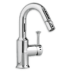 American Standard Pekoe Single-Handle Pull Down Bar Sink Faucet in Chrome