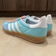 thumbnail image 4 of Adi - das Gazelle Indoor Preloved Blue Gum White Sneakers (HQ9017) Sz 11, 4 of 5