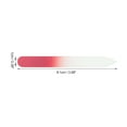 thumbnail image 2 of Unique Bargains Colorful Glass Multifunctional Nail File Small 6 Pcs Red, 2 of 6