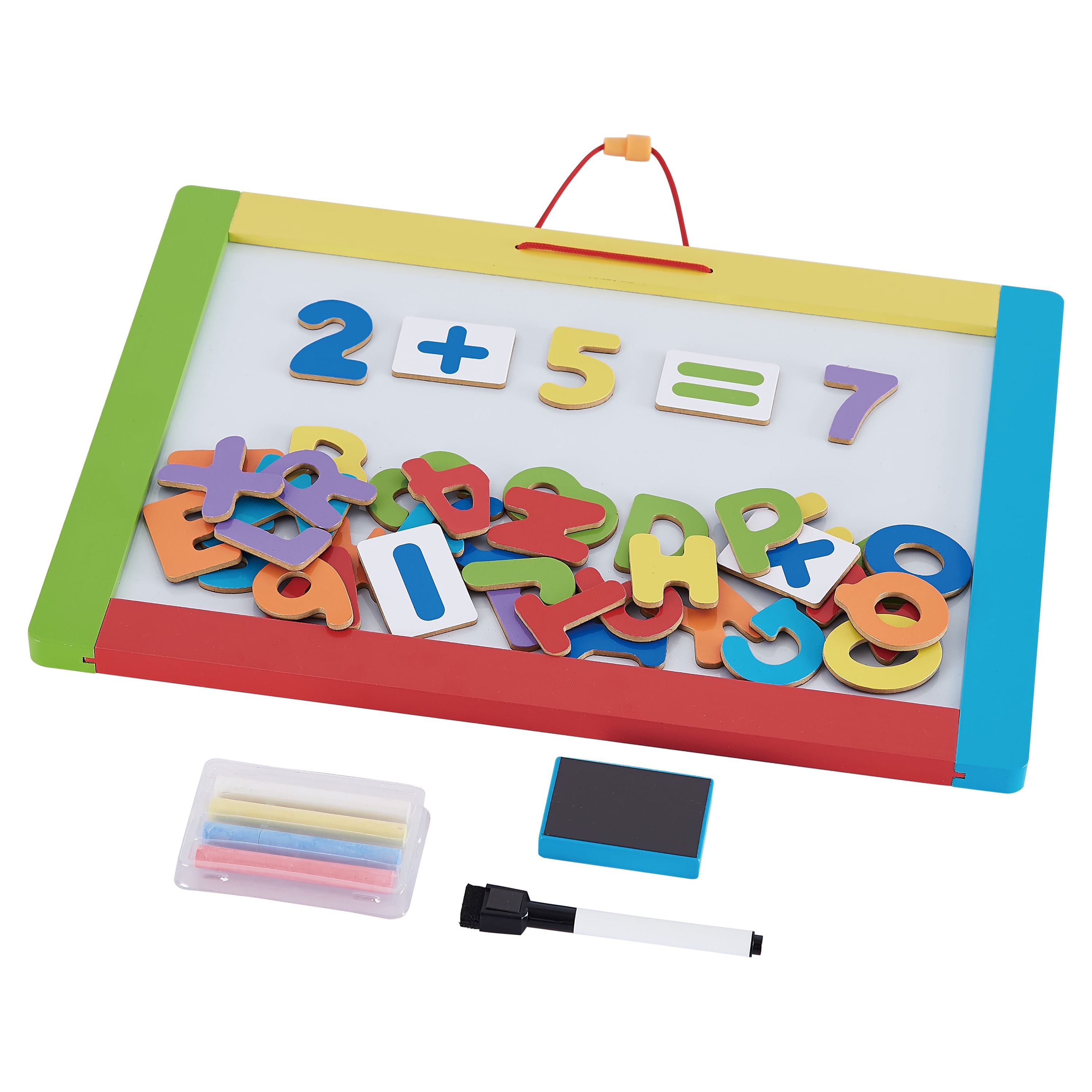 Spark.Create.Imagine. Wooden Multi-Color Preschool Concepts Learning Board - image 4 of 7