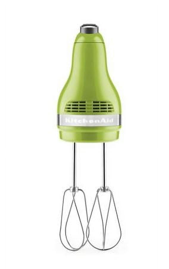 KitchenAid 9-Speed Hand Mixer, Refurbished Green Apple, Handheld
