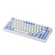 thumbnail image 1 of [Starlight White] Teclado Attack Shark X85 RGB Tres Modos Inalámbrico Intercambiable en Caliente Juego Grabado Lateral Teclado Luminoso Personalizado (Starlight White), 1 of 9