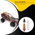 thumbnail image 2 of Vogacara Paquete de 2 amortiguadores 1/8 modelo accesorios amortiguador de aceite estructura de Metal diseño de bloqueo Quakeproof resorte integrado RC Kits de construcción modelo 125MM Vogacara FN010638-04, 2 of 6