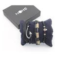 thumbnail image 2 of Reloj Hombre, Juego De Pulseras Y Estuche Set Elegante Color de la correa Negro, 2 of 4