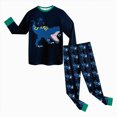 thumbnail image 5 of Kaprioy Boys Pajamas Boys Pajamas Dinosaur Kids Pjs Sets Cotton Toddler Long Sleeves Sleepwear, 5 of 9