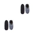 thumbnail image 3 of Jumpingount Calcetines de invierno para el suelo Tobillo Térmico antideslizante Unisex Zapatillas de forro polar cálidas Accesorios de calcetín Hombres gris 2piezas, 3 of 6