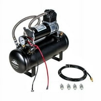 United Pacific Heavy Duty 12V 140 PSI Air Compressor & Tank Kit 46154