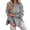 Grey, variant on CAIXIA Holiday Sweaters For Women Oversized Chunky Knit Sweater Long Sleeve Half Turtleneck Pullover Side Slit Casual Warm Soft Loose Top Fall Clothes