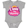 thumbnail image 3 of Inktastic I Love My Mommy Girls Girls Baby Bodysuit, 3 of 5