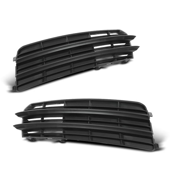 Pair Front Lower Bumper Fog Light Cover Left Right Side Fit For 2011-2014 Audi A7 Quattro