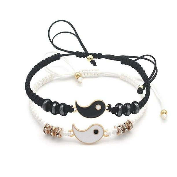 Adjustable Bracelet Friendship Bracelets Yin Yang Bracelet For