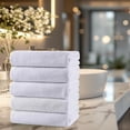 thumbnail image 4 of Oefntac Towel 5PCS Soft Cotton Towels Adult Comfort Thick Absorbent Quick Dry Face Bath Home Hand Family Travel Safe Sensitive Gentle Healthy, 4 of 6