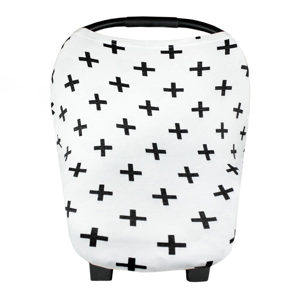 Baby Car Seat Canopy Nursing Breastfeeding Cover Scarf Shopping Cart