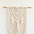thumbnail image 6 of QIFULL Qifull Wooden Tapestry Rod Khaki for Tapestry Unique Design and Easy Install 4Pcs, 6 of 8