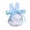#168Blue, variant on Wooowa Easter Non Woven Bunny Themed Candy Pouch Colorful Reusable Design Party Snack Storage Bag Easter Holiday Gathering Gift Supply