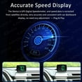 thumbnail image 6 of Speedometer HUD GPS Digital Speed Meter MPH Head Up Display For Cars Trucks, 6 of 7