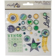 Simple Stories Charmed Decorative Brads