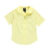 French Toast Little Girls' S/S Peter Pan Lace Trim Blouse (Sizes 4 - 6X)