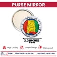 thumbnail image 2 of Purse Mirror - State Seal Alabama - USA | Compact Travel Mirror, Everyday Cosmetic Accessory, Collectible Souvenir, 2 of 9