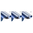 thumbnail image 2 of Naiovety Película de ventana Privacidad Película de espejo reflectante Palo de aislamiento térmico extraíble, Plata azul, 60 cm x 200 cm plata azul real 60*200 CM 3piezas Naiovety CBP032370, 2 of 6