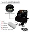 thumbnail image 4 of FUIALDOLG Crossbody Purse Two Horses Portrait Theme Portable Cross Body Purse for Travel, Polyester Zipper Crossbody Bags, 4 of 7