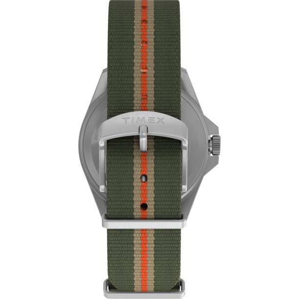 Timex Expedition Field Orologio Unisex 36mm – Cassa Argento E Cinturino Verde – Resistente Acqua