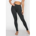 thumbnail image 2 of Premium HIgh Waist Yoga Pant Leggings Regular & Plus w/Side Pocket, 2 of 4