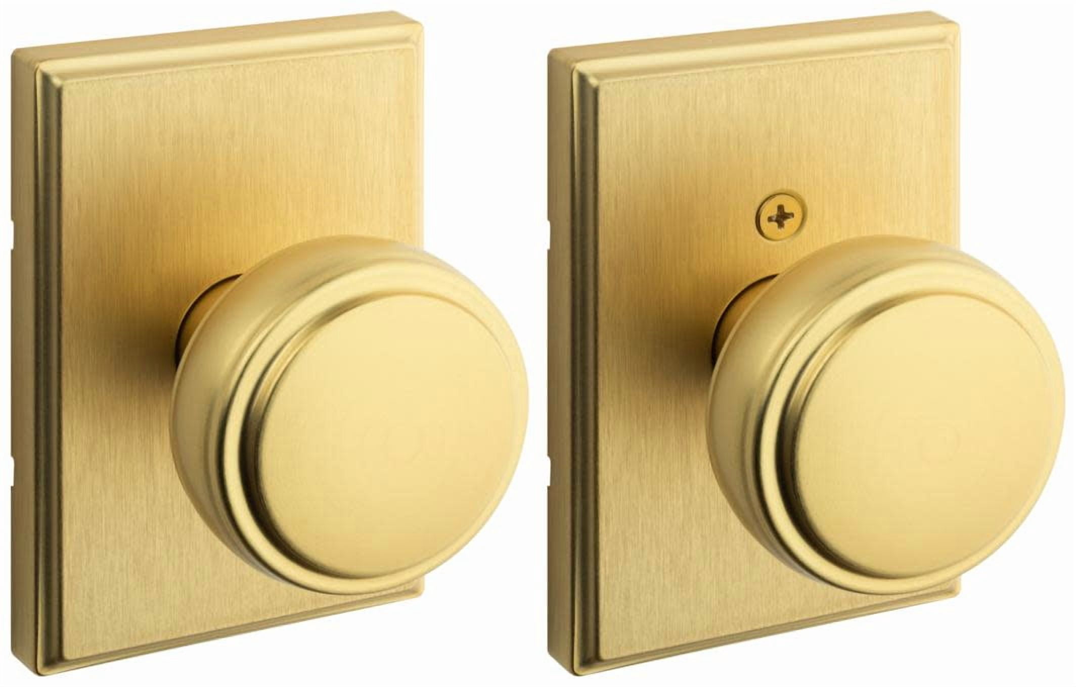 Kwikset 720SOKTRCT-4 Sora Passage Door Knob Set - Brass
