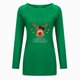 thumbnail image 4 of Puntoco Merry Christmas - Jersey de manga larga con estampado informal para mujer, manga raglán, manga larga, cuello redondo, top/camisa Puntoco Puntoco-1022, 4 of 5
