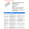 thumbnail image 2 of Camshaft Kit - Compatible with 2002 - 2010 Jeep Liberty 2003 2004 2005 2006 2007 2008 2009, 2 of 2