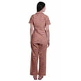 thumbnail image 4 of Moomaya Pyjamas Imprimés pour Femmes Ensembles de Détente Pj Coton Tenue de Nuit Décontractée, 4 of 6