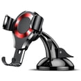 thumbnail image 1 of Tholdsy Soporte de teléfono de rotación de 360 ​​grados de gravedad para coche, soporte de succión universal para teléfonos móviles, soporte de Videojuegos y accesorios Negro y rojo, 1 of 6