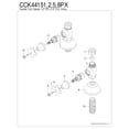 thumbnail image 4 of Kingston Brass CCK44155PX 1/2-Inch FIP x 1/2-Inch O.D. Comp Quarter-Turn Straight Shut-Off Valve in Oil Rubbed Bronze, 4 of 6