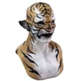 thumbnail image 1 of Disfraz de cosplay de animales de látex con cabeza de tigre, cara completa, 1 of 1