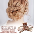 thumbnail image 7 of Acetate Hair Claw – Butterfly Shape, Back of Head, Strong Hold – For Women – 1pc, 7 of 7