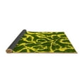 thumbnail image 2 of Ahgly Company Indoor Rectangle Abstract Yellow Modern Area Rugs, 7' x 10', 2 of 4
