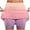 Multicolor#1, variant on LEBONYARD Women's Shorts Elastic Waist Tennis Skirts,Women's High-Performance Yoga Skort,Women's New Color Mid-waist Skirt Pants Sports Casual Shorts Bottoming Skirt Pants Pink L