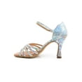 thumbnail image 4 of Blue Bell Shoes Women's Ballroom Wedding Competition Dance Shoes Ara - Multi - 3.5" - Size 7, 4 of 5