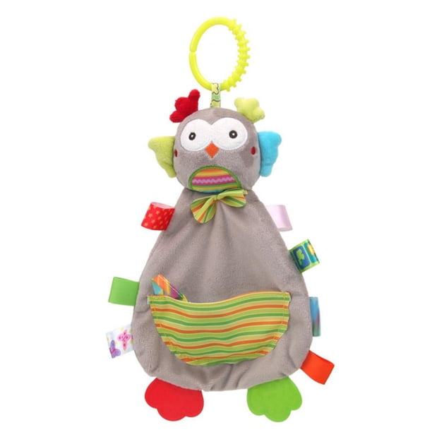Lindo Bebé Calmar Apaciguar Toalla Dibujos Animados Animal Muñeca Peluche Reconfortante Juguete seitruly BA000705-02